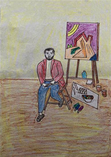 Painting by Sunanda Raut - Painter with painting