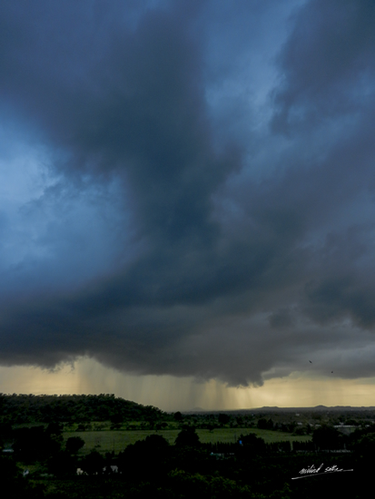 Paintings by Milind Sathe - Kissing the Earth