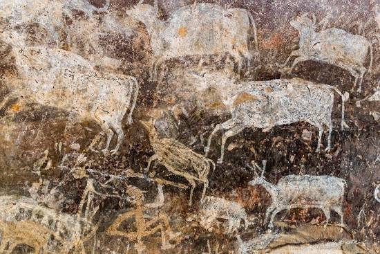 Paintings by Milind Sathe - Bhimbetka Collection - 30