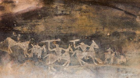 Paintings by Milind Sathe - Bhimbetka Collection - 17