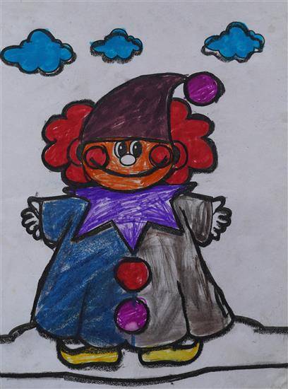 Painting by Omkar Kokane - Joker