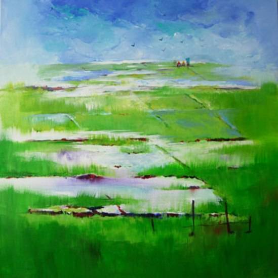 Paintings by Deepali Sagade - Rice Farm Konkan