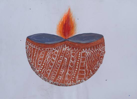 Painting by Kanchan Thakare - Deep