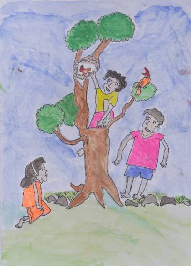 Photograph by Rohan Hajare - Feed to birds