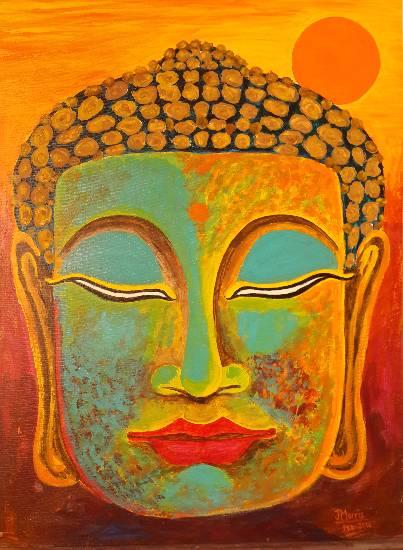 Paintings by Jerome Morris - Buddha - 1