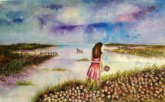 Painting by Ivan Gomes - Leisure