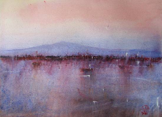 Paintings by Ivan Gomes - BeachScape - II