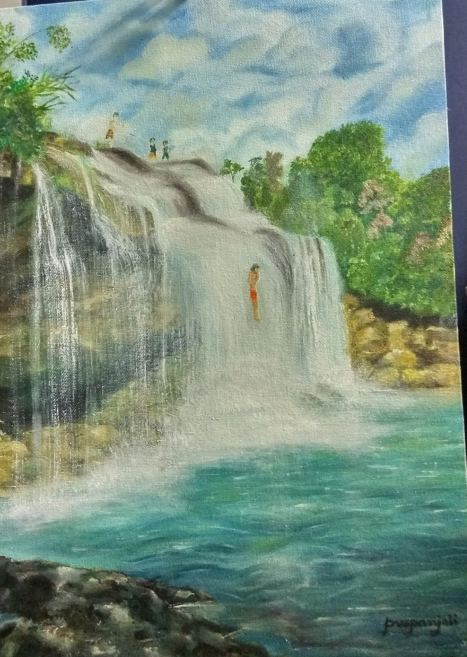 Painting by Puspanjali Sharma - Euphoria