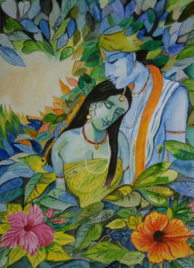 Paintings by Piyali Mitra - The Amalgamation of the Soul