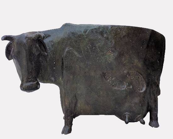 Sculpture by Tanmay Banerjee - Mother Cow