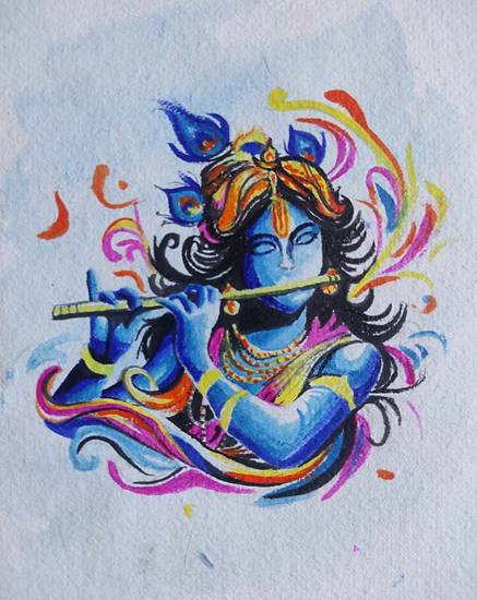 Painting by Dhanshree Agrawal - THE SOUL OF MY MIND