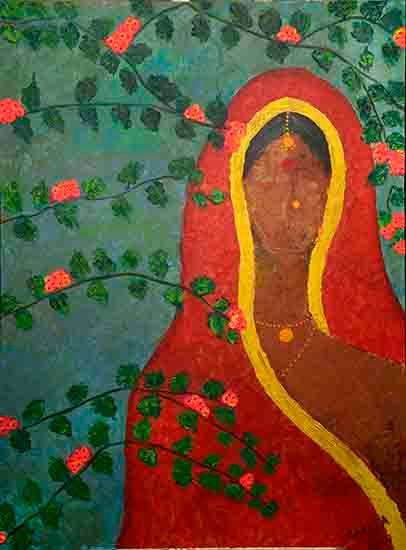 Painting by Mamta Chitnis Sen - Untitled