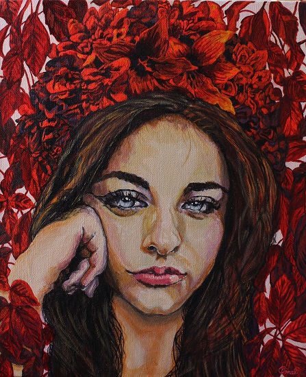 Painting by Sonal Poghat - Delicate