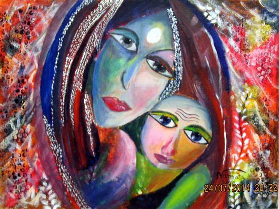 Paintings by Namrata Biswas - Mamata
