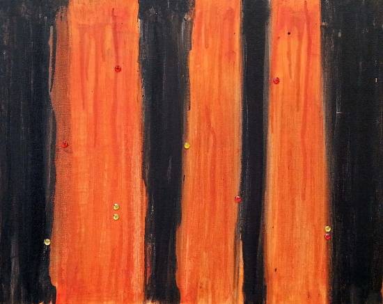 Painting by Nandita Sharma - Parallel Bars