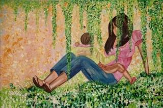 Painting by Pragya Bajpai - The Bliss