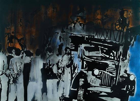 Painting by Raqesh Vashisth - 1947 - II