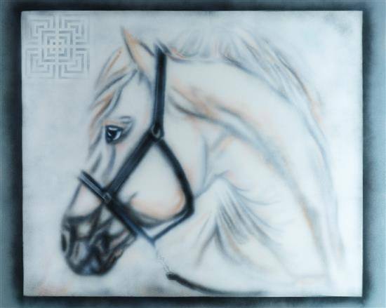 Painting by Raqesh Vashisth - Porcelain