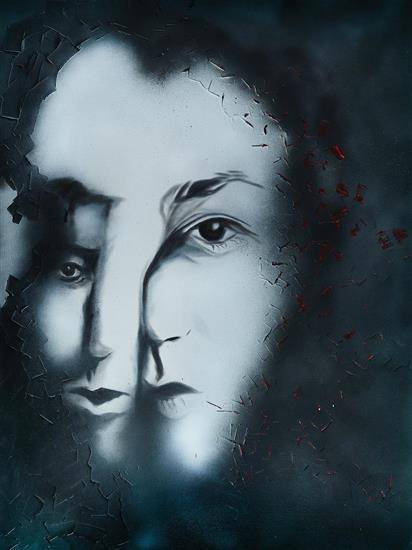 Painting by Raqesh Vashisth - The Other Half