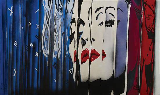 Painting by Raqesh Vashisth - Who’s That Girl?