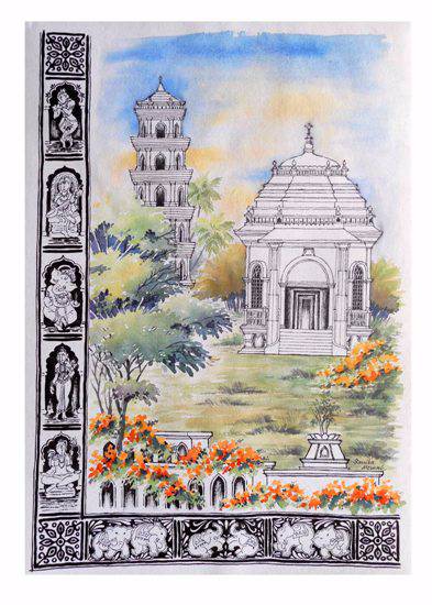 Painting by Sanika Dhanorkar - Composition 5 & 6