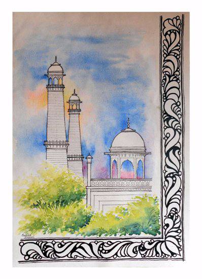 Painting by Sanika Dhanorkar - Composition 7 & 8