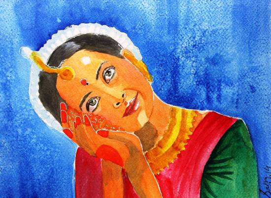Paintings by Sarabjit Kaur - Prayer
