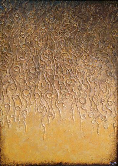 Painting by Shona Aston - Glimmer