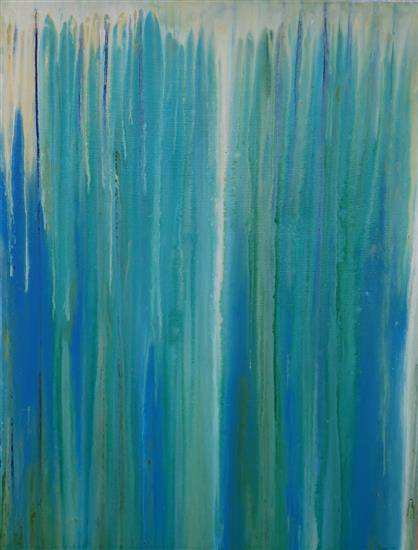 Painting by Shona Aston - Winter fall