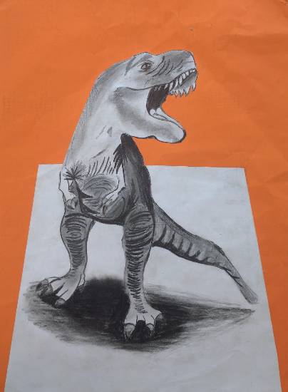 Painting by Soham Anant Borle - 3D sketch