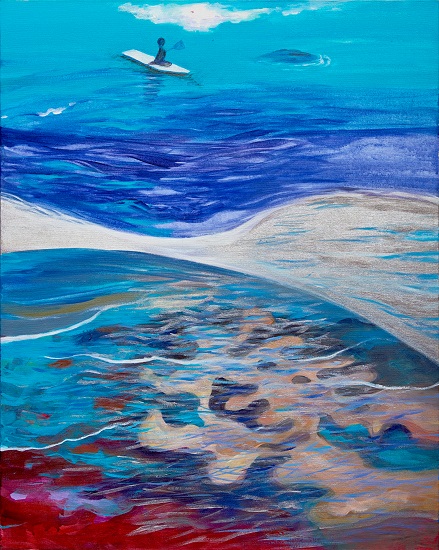 Painting by Asmita Jagtap - I was There - 4