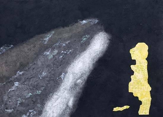 Painting by Ambika Wahi - From the Light