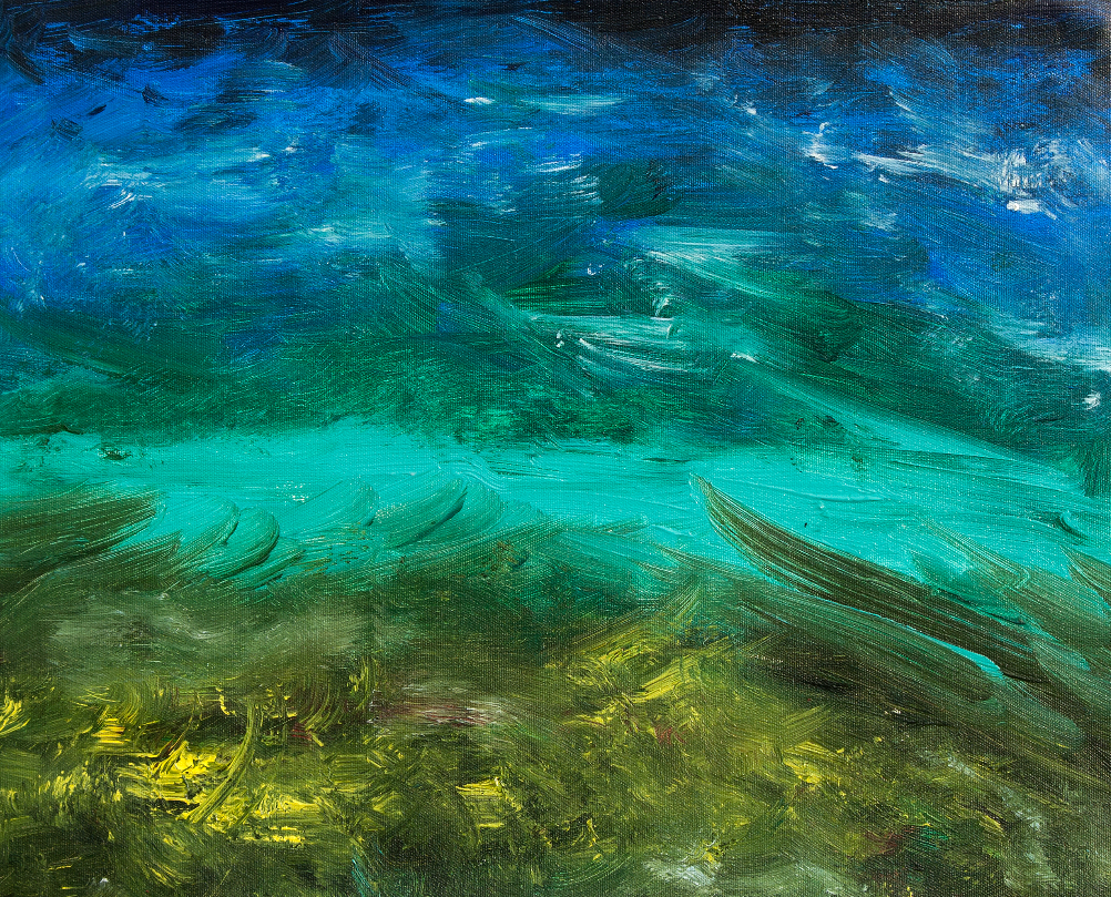 Paintings by Vinay Sane - Under water world