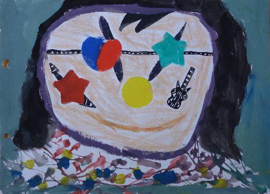 Painting by Mihika Swapnil Parulekar - Joker