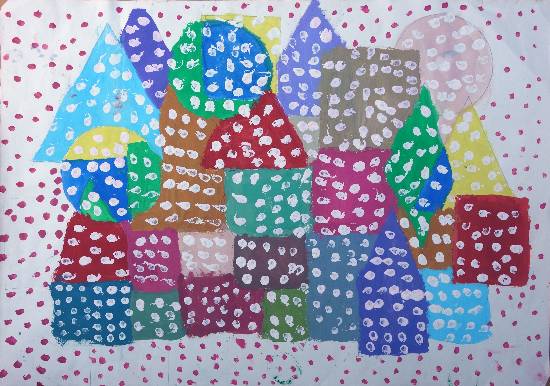 Painting by Mihika Swapnil Parulekar - Abstract