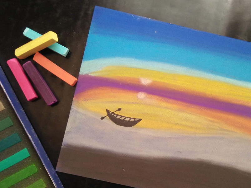 Painting by Vineet kovuru - Sunset