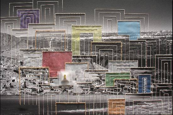 Painting by Malavika Mandal Andrew - Evanescence - 1