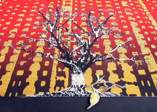 Painting by Malavika Mandal Andrew - To_From_4