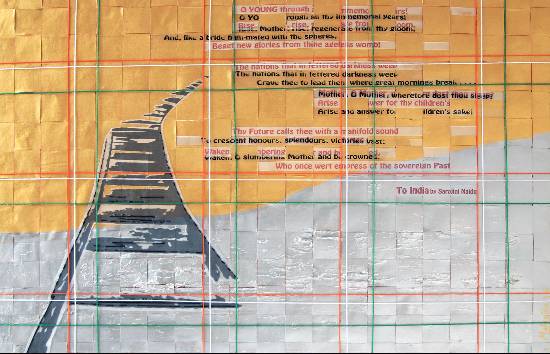 Painting by Malavika Mandal Andrew - Untitled - 8