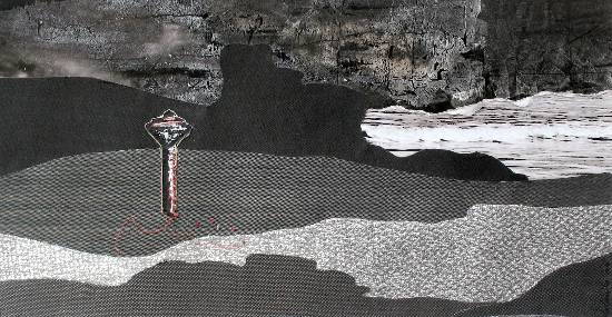 Painting by Malavika Mandal Andrew - In Transit - 8