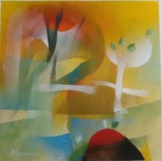 Paintings by Bhawana Choudhary - Blooming I