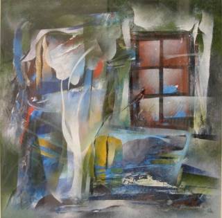 Paintings by Bhawana Choudhary - Blues II