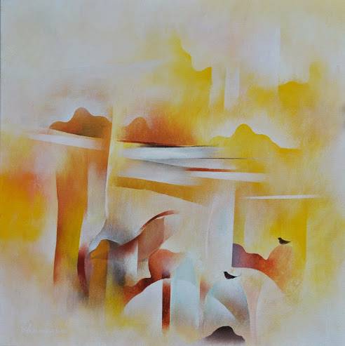 Paintings by Bhawana Choudhary - Morning Song