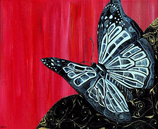 Painting by Madhavi Srivastava - Elegance at its best