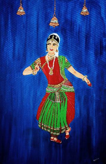 Painting by Madhavi Srivastava - The Divine Ecstasy II