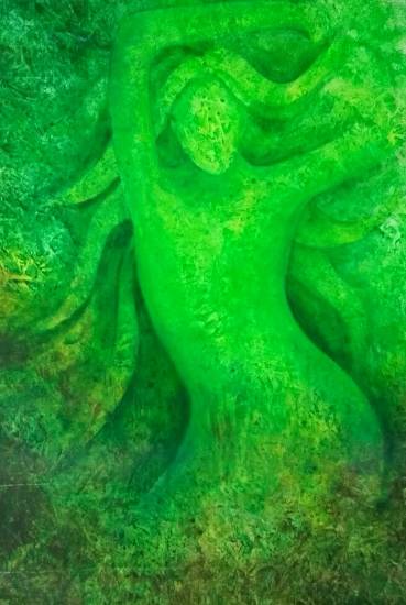 Painting by Priyanka Goswami - Untitled