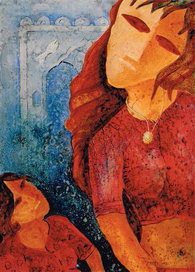 Painting by Priyanka Goswami - Untitled - IV