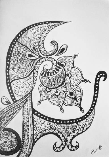 Painting by Namrata Bothra - dreamy vision