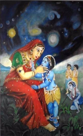 Paintings by Radha Ranavade - Brahmand