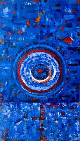 Painting by Shubhra Chaturvedi - Raag Malkaus